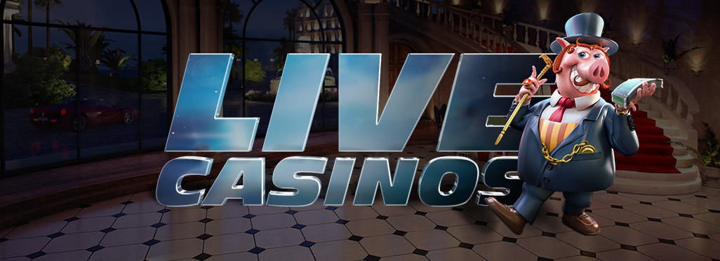 Live casinos hero image